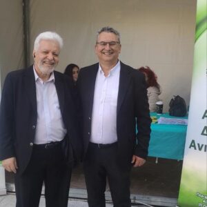 Με τον Αντιπεριφερειάρχη Ευάγγελο Αποστόλου