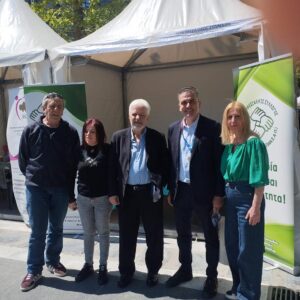 Με τον Δήμαρχο Λαρισαίων Θανάση Μαμάκο και την Αντιδήμαρχο Ευρυδίκη Γούλα